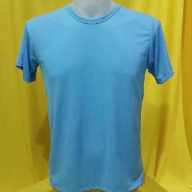 baby blue dri fit shirt