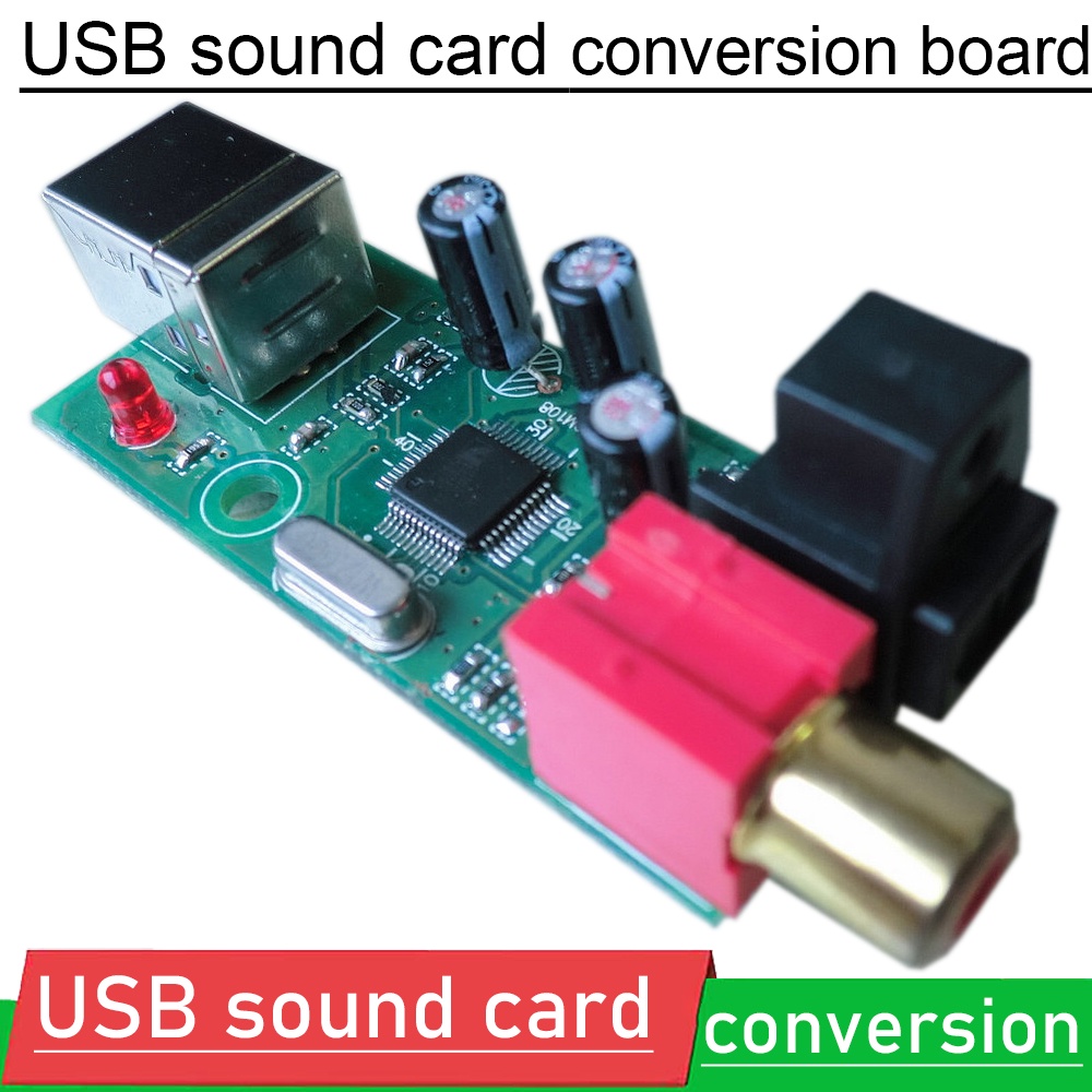 USB sound card USB to coaxial / digital fiber / SPDIF / DTS/ AC3