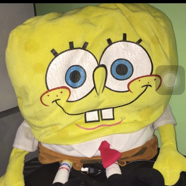 spongebob stuffed toy