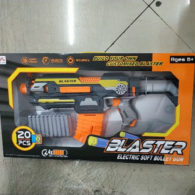 blaster electric soft bullet gun