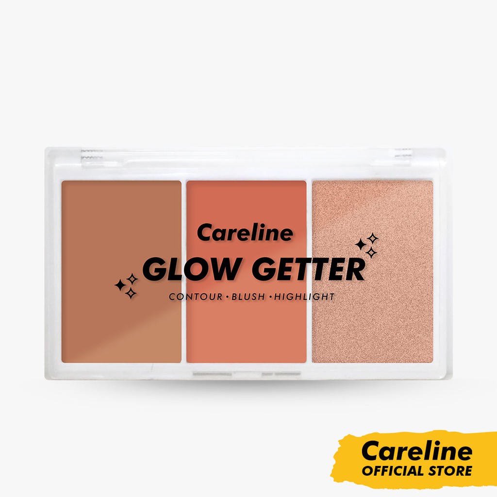 CARELINE GLOW GETTER [Multi use, Palette, Blush on, Highlighter