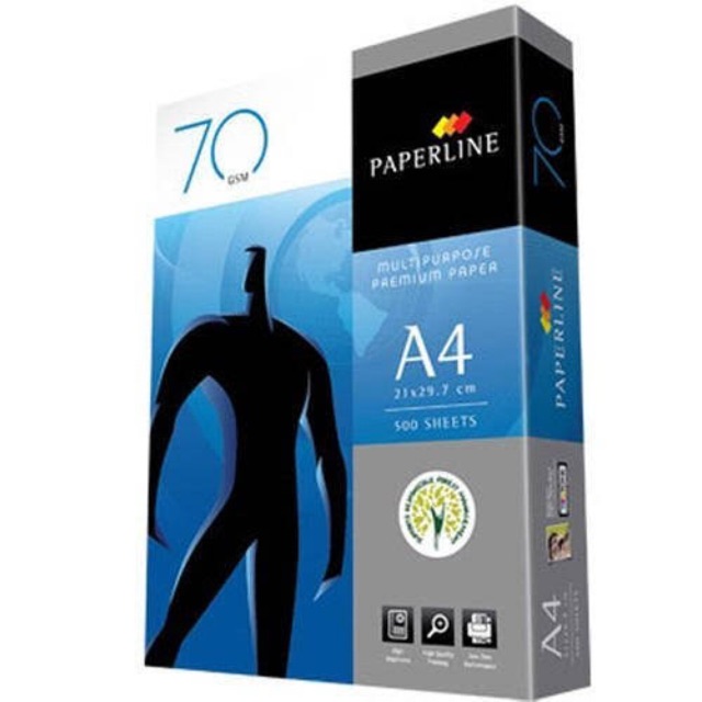 Paperline Bond Paper 70 gsm Short / A4 / Long Sub 20 | Shopee Philippines