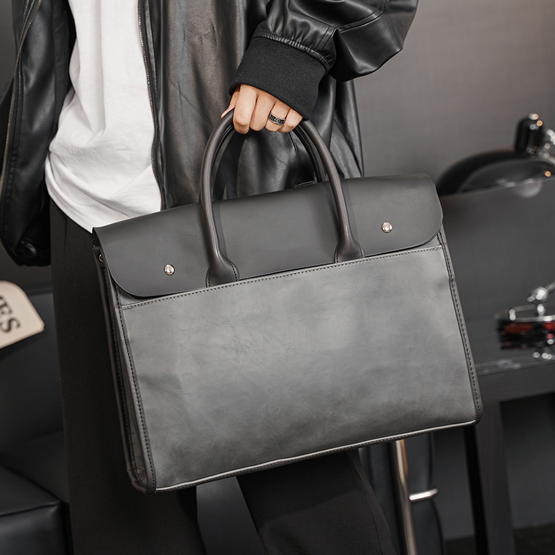 Business Casual Man Tote Bag Fashion Briefcase Handbag Shoulder