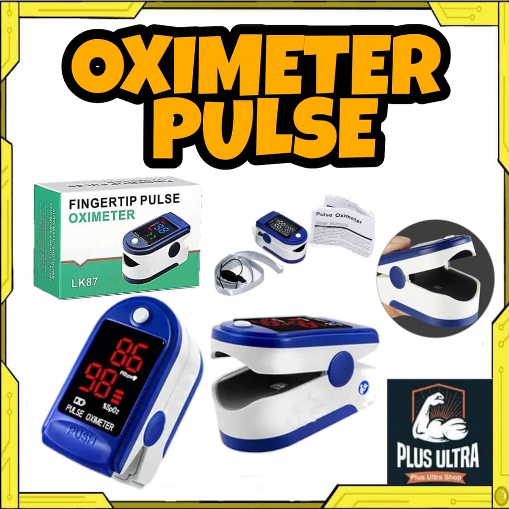 Portable Finger Pulse Oximeter LED HOME Fingertip Pulse Oximeter Heart ...