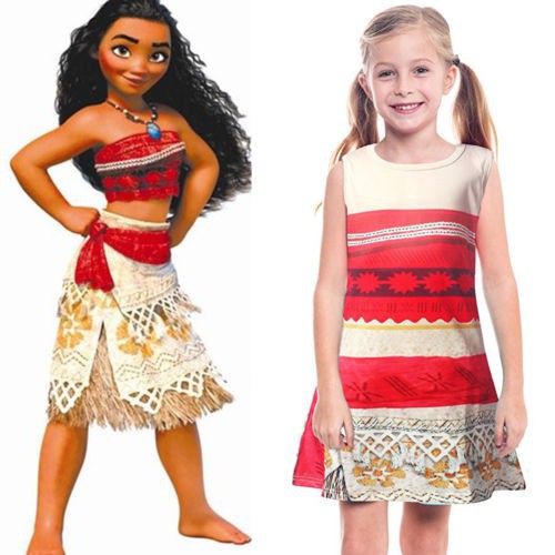 moana fancy dress costume