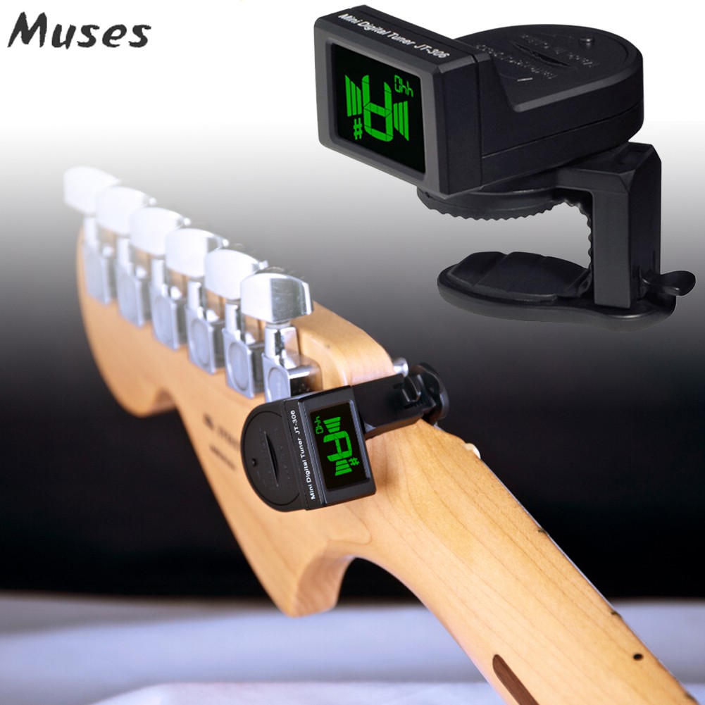 JOYO JT-306 Mini Guitar Tuner Digital LCD Clip On Tuner for Electric  Acoustic Classic Guitar Guitar | Shopee Philippines
