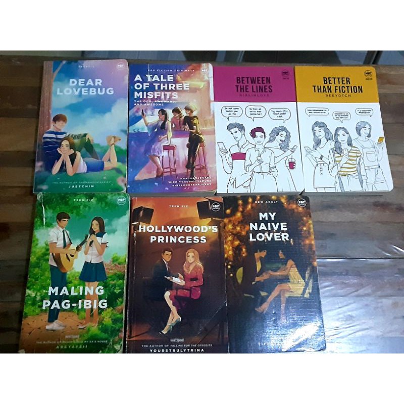 Wattpad Pocketbooks sale Pop Fiction Books/Novel Shopee Philippines