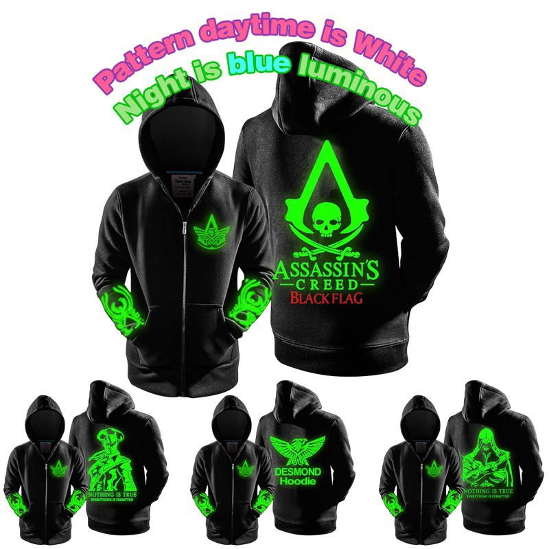 assassin's creed luminous hoodie