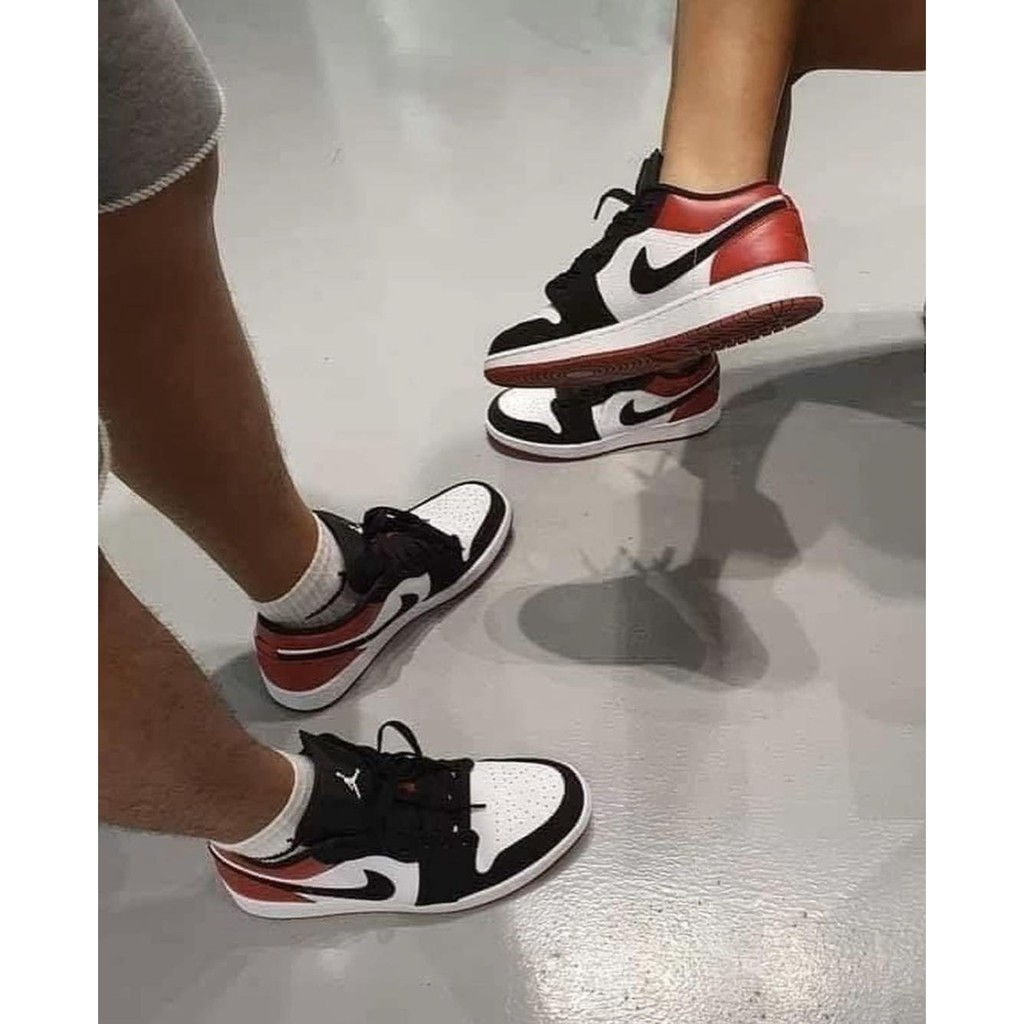 Air Jordan 1 Low 'Black Toe' Sneakers for men and women/kids with box and  paperbag COD | Shopee Philippines