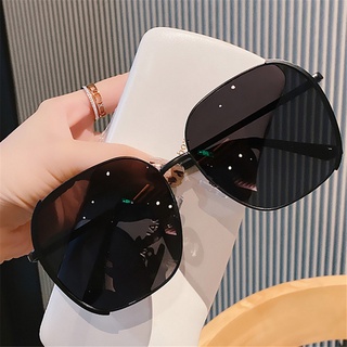 YOUJ HD Polarized Anti-UV400 Lens Metal Oval Frame Sunglasses for Women