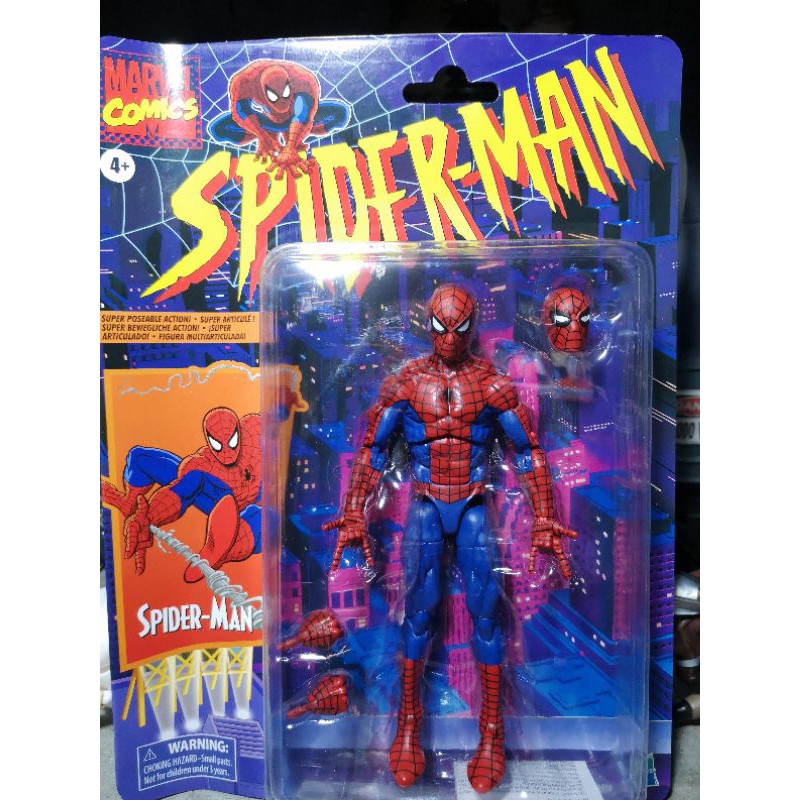 Marvel Legends Spider-man original action figure Spiderman | Shopee ...