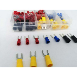 100pcs Cable Housing End Non-Insulated Wire Strip Copper Ferrules 0.5mm²-6mm² 