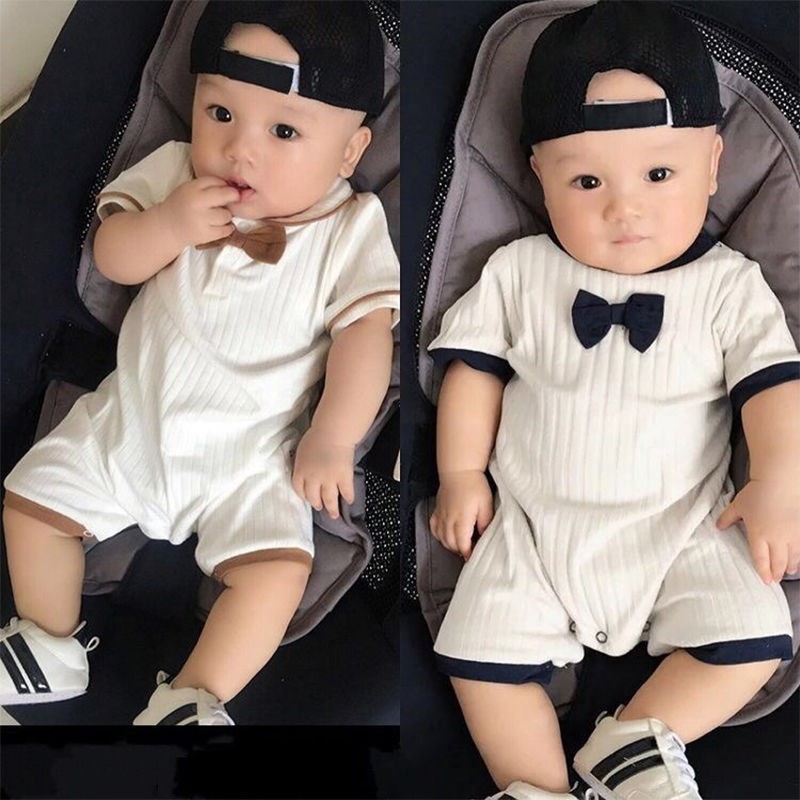 Baby boys romper boy clothes formal outfit outfit for christening birthday  newborn | Shopee Philippines