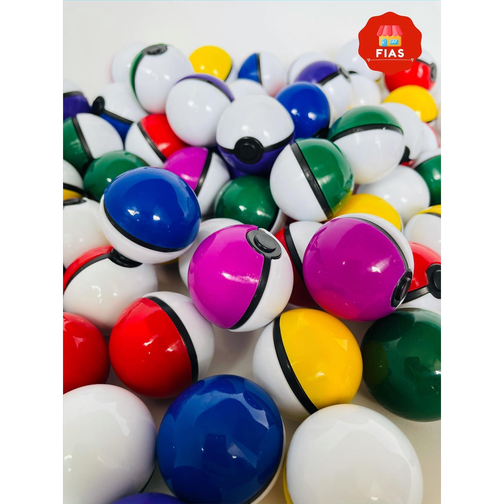 20 Pieces Mini Pokemon balls Pokemon Capsule Toy Lootbag Filler