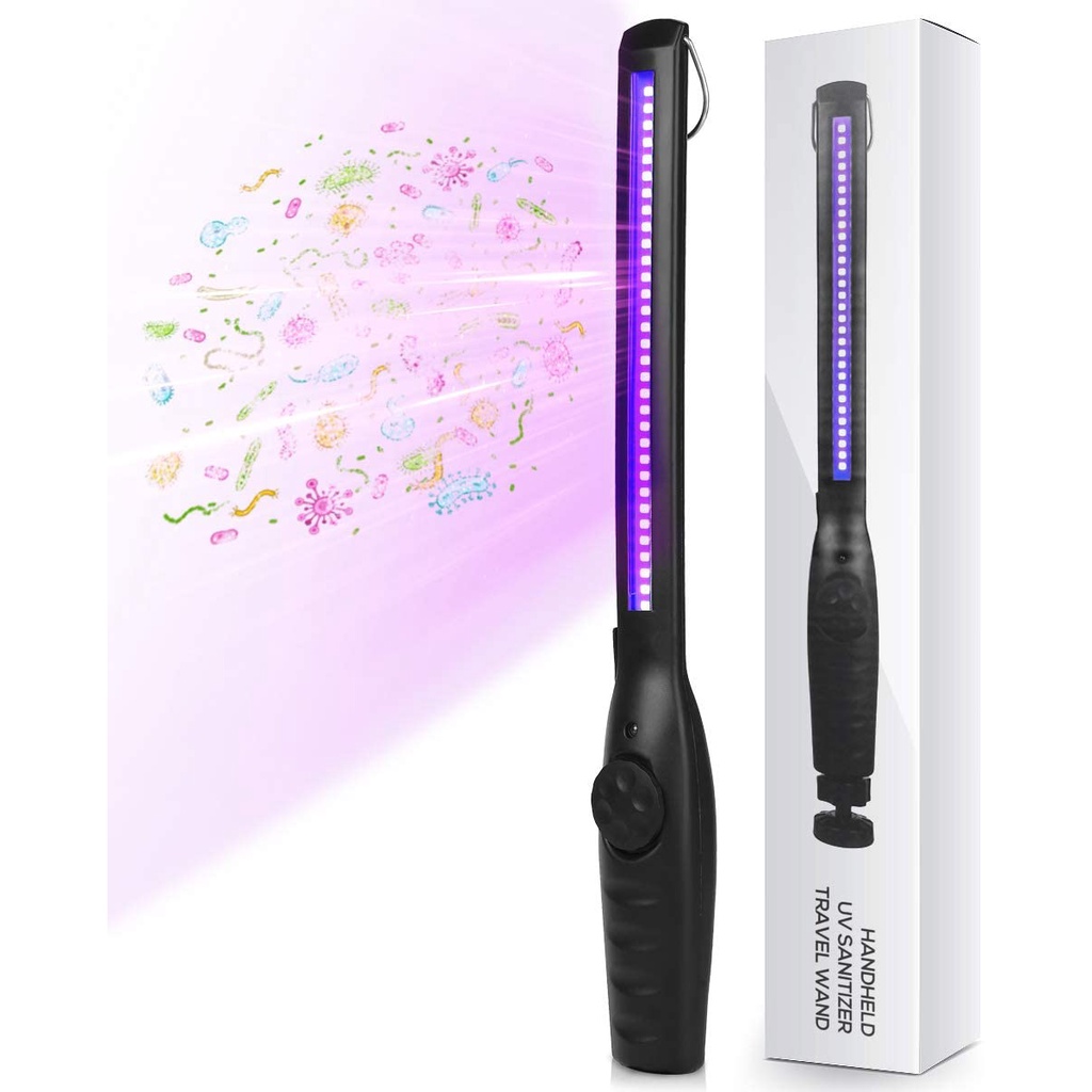 2022 UV Light Sanitizer Portable UV Light Disinfection Lamp USB