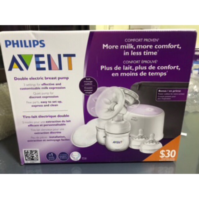 philips avent double electric breast pump