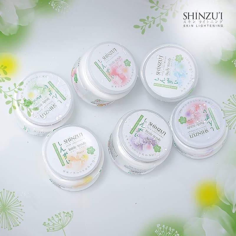 Shinzui Body scrub Bath scrub Shinzui Skin Lightening Body scrub 120gr Shopee Philippines