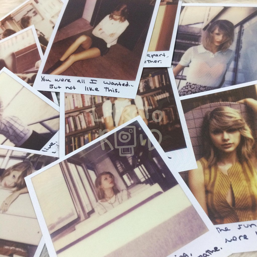 Taylor Swift 1989 Polaroids (Waterproof, and Fanmade) | Shopee Philippines