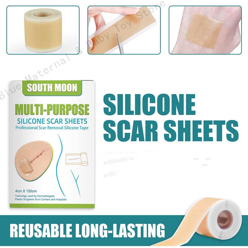 Silicone Scar Sheets/Scar Removal Therapy Patch/Acne Gel Scar Remove ...