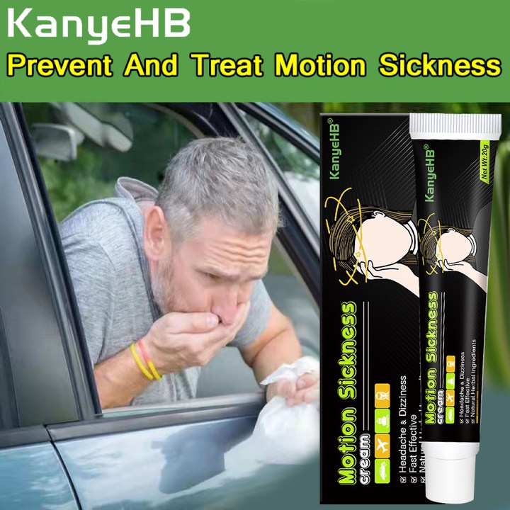 motion sickness cream soothing anti motion sickness seasickness nausea