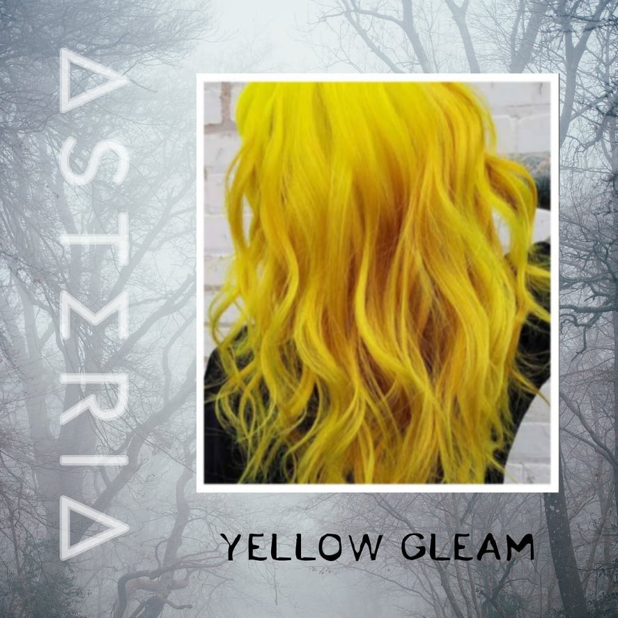 ASTERIA Semi Permanent Hair Dye (Yellow Gleam) Shopee Philippines