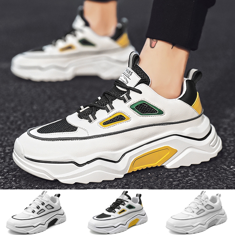thick sole running shoes