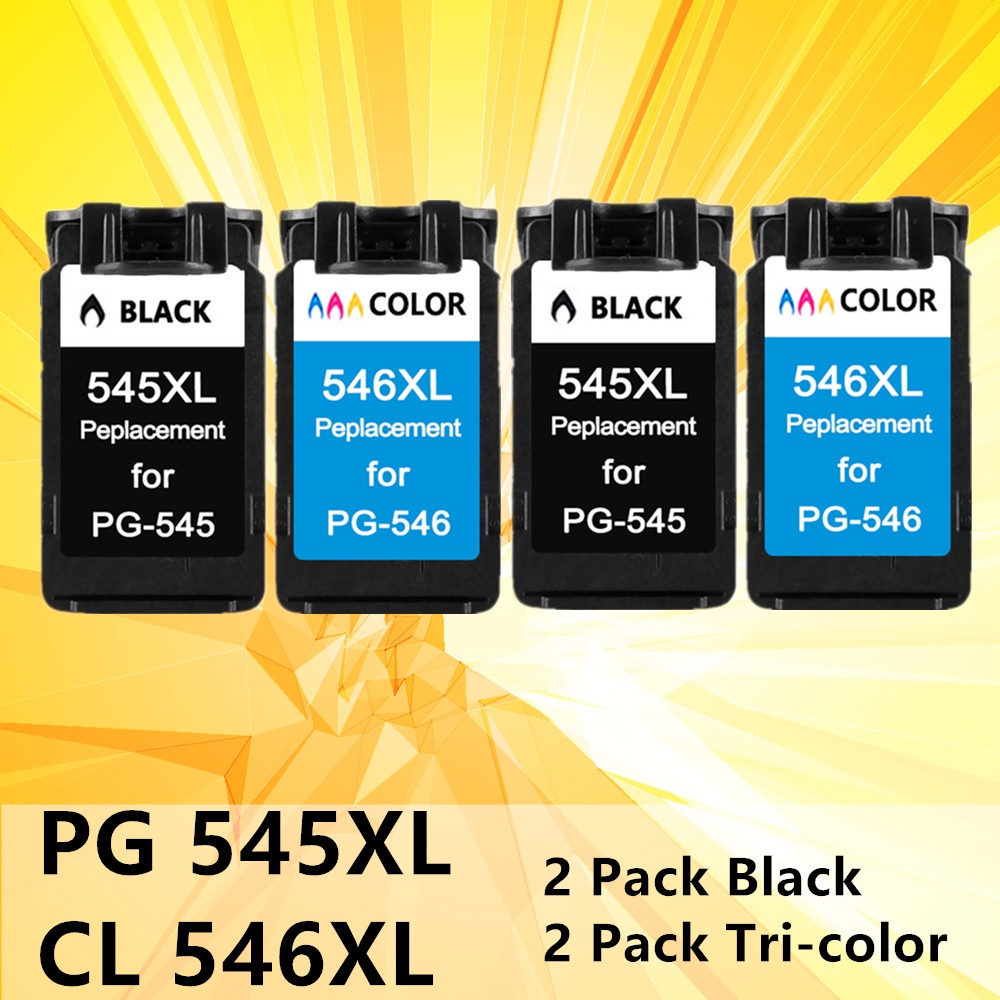 taart Begrijpen eten PG545 CL546 545XL Ink Black Tri Color Cartridge for Canon PG 545XL CL 546  Pixma IP2850 MX495 MG2450 ₱1,174