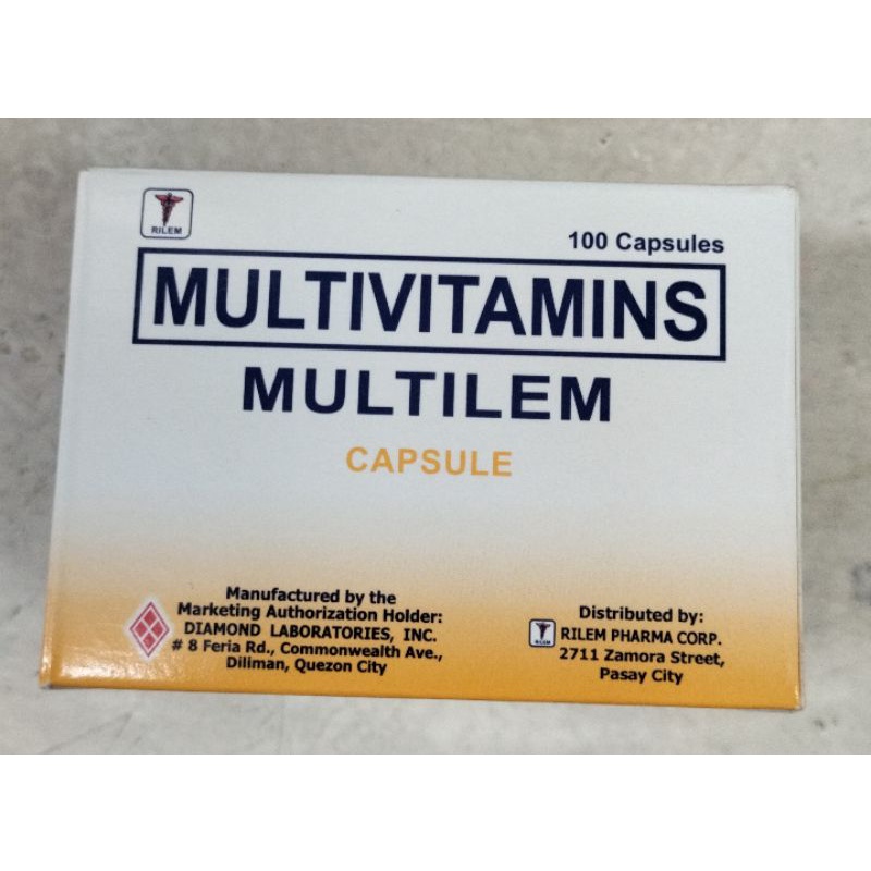 Multivitamins capsule Shopee Philippines