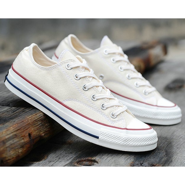 Original Converse addict Creamy white Classic Shoes Breathable Flat ...