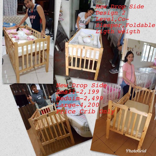 crib with adjustable side