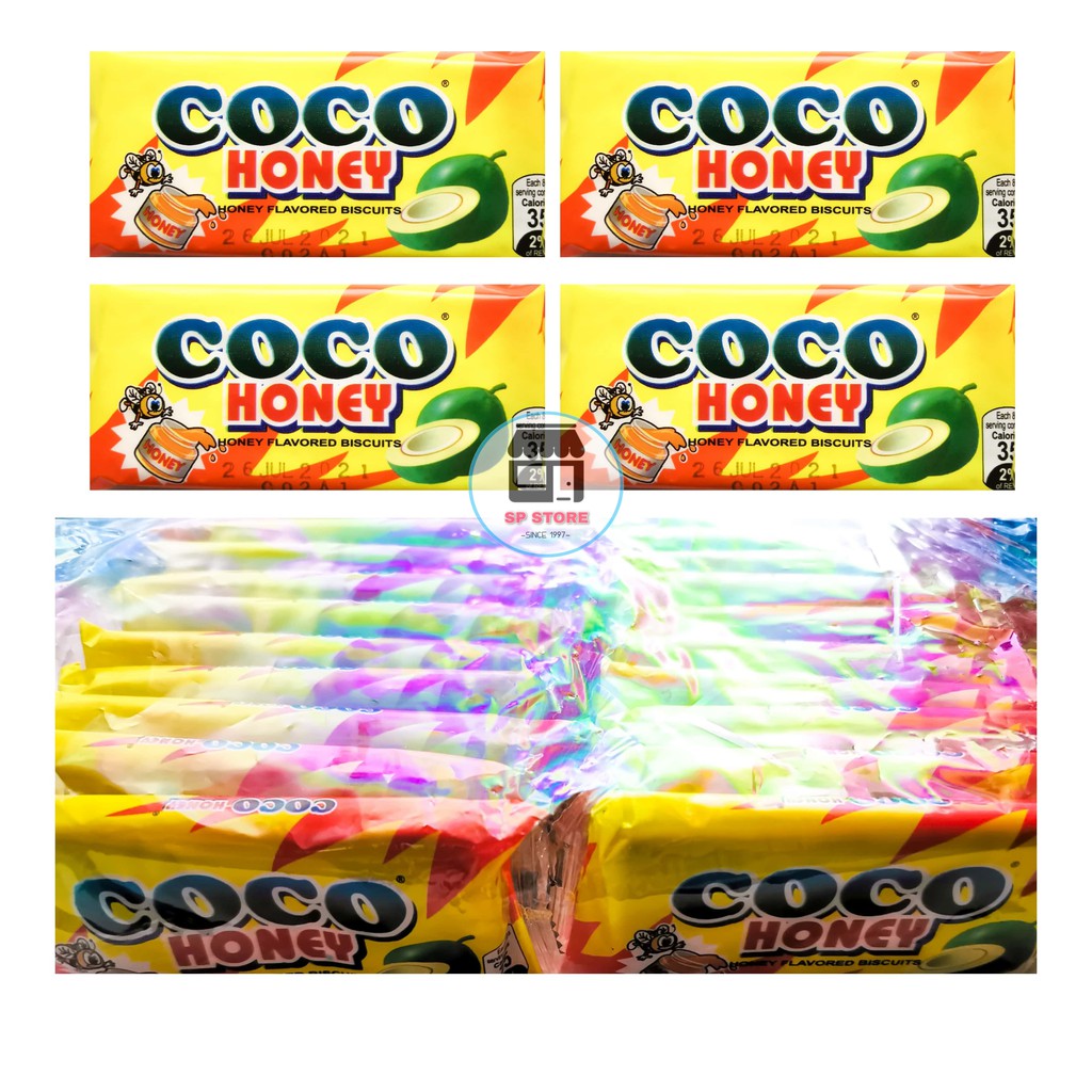 Coco Honey Biscuit 20's (8g) Shopee Philippines