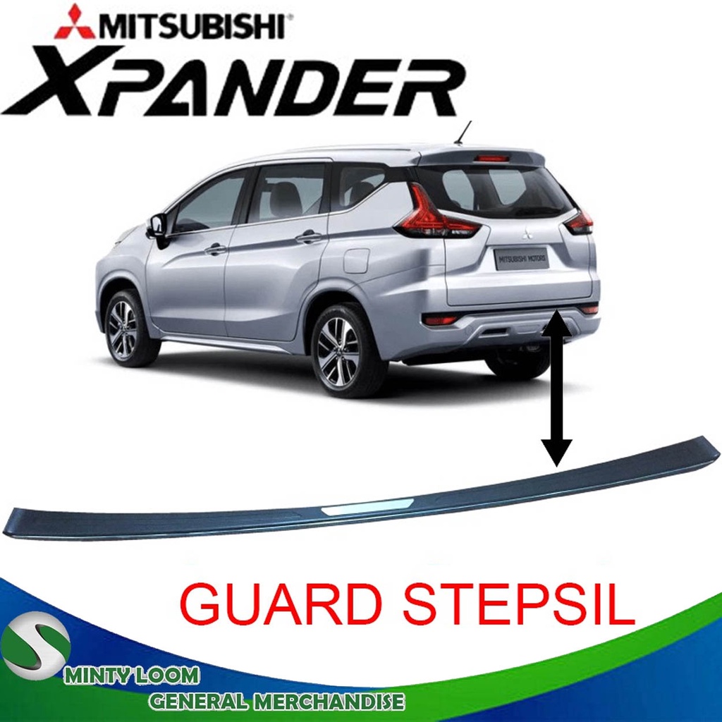 Mitsubishi Xpander Rear Bumper Guard Step Sill Stepsill Shopee