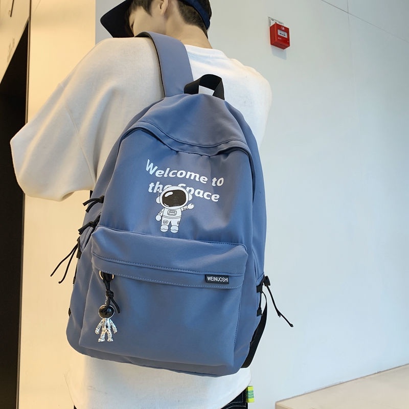 Schoolbag Male Middle School Students College Student Simple Ins Middle School Student Backpack Scho