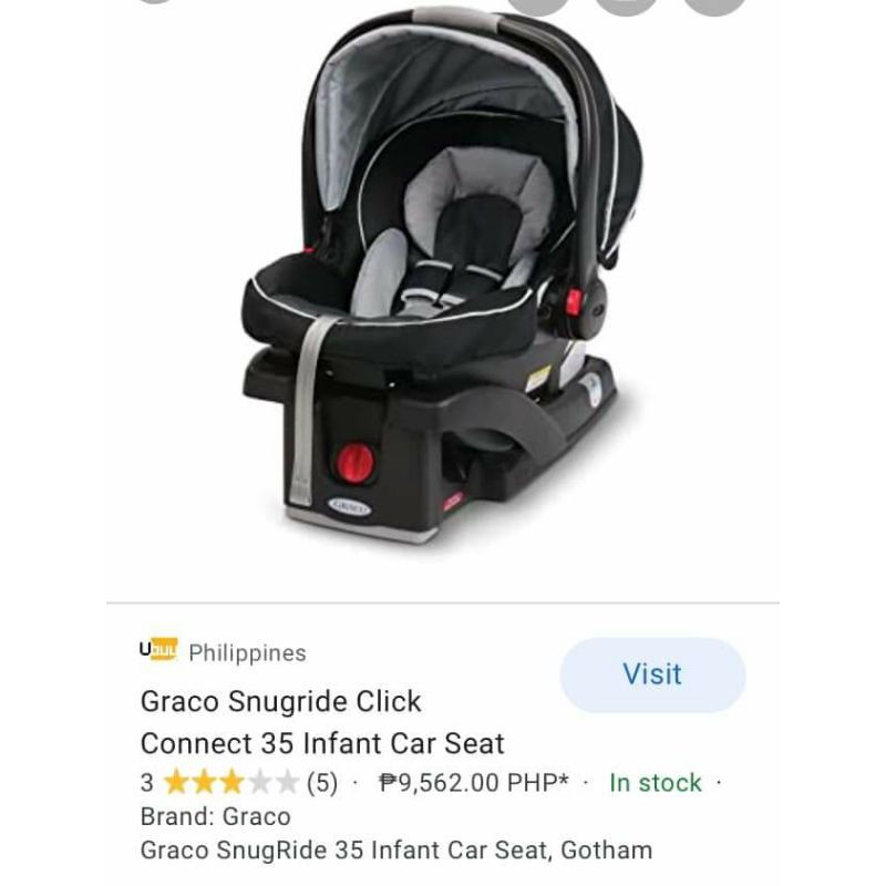 snugride click connect 35 infant car seat base