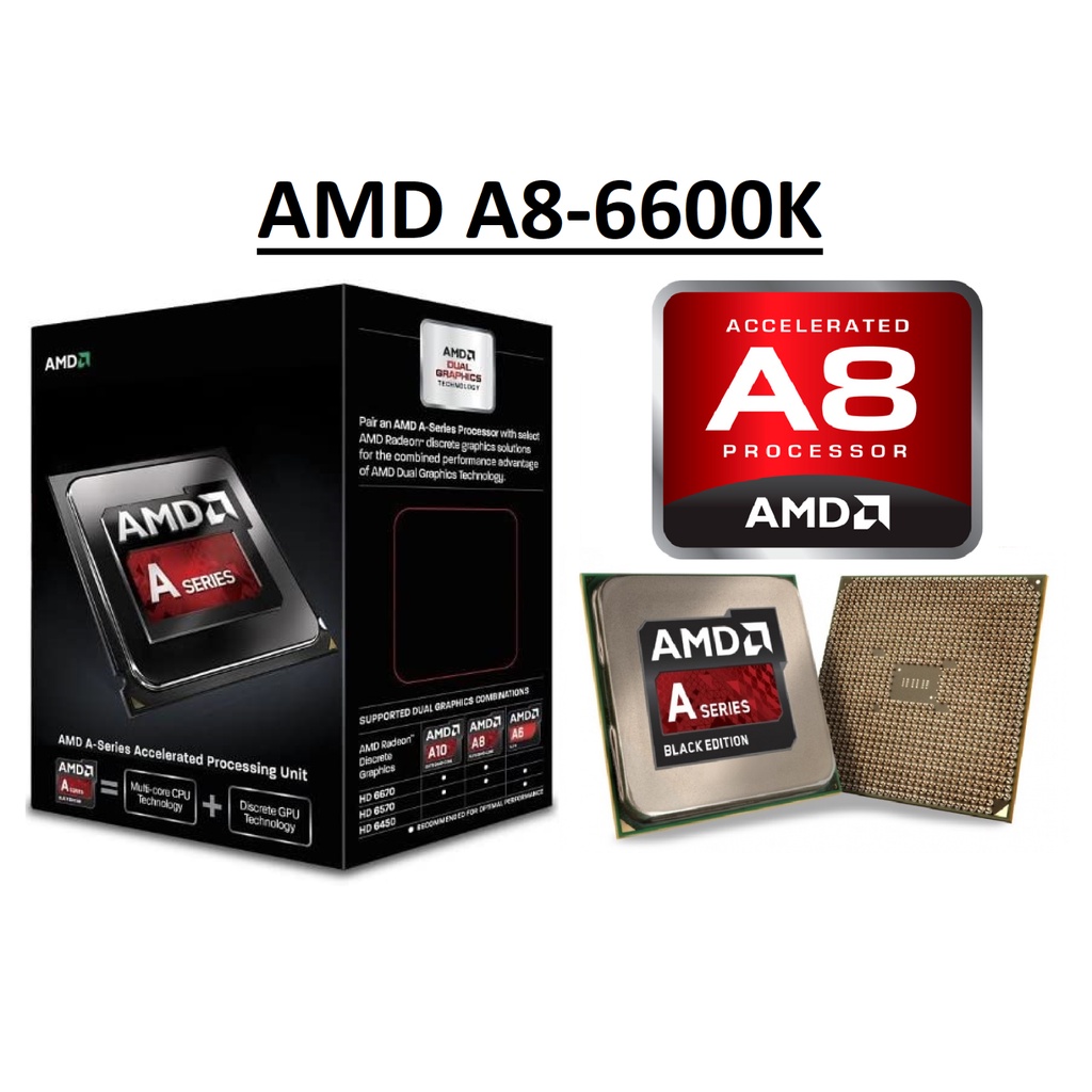 heroïne Maak avondeten Omleiding AMD A8-6600K Quad Core Processor 3.9 - 4.2 GHz, FM2, 100W CPU Processor |  Shopee Philippines