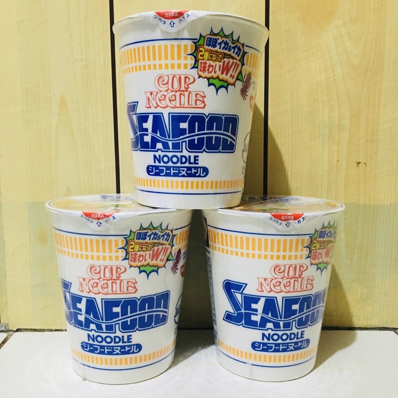 Japanese Seafood Cup Noodle 320ml JUNE 18 2021 EXPIRATION Shopee