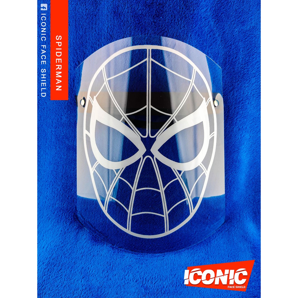 Ironman / Spiderman / Venom / Black Panther / Antman/ Face Shield / ICONIC Face  Shield | Shopee Philippines