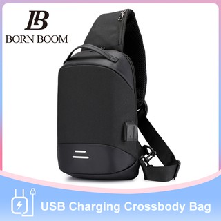 crossbody bag with usb port