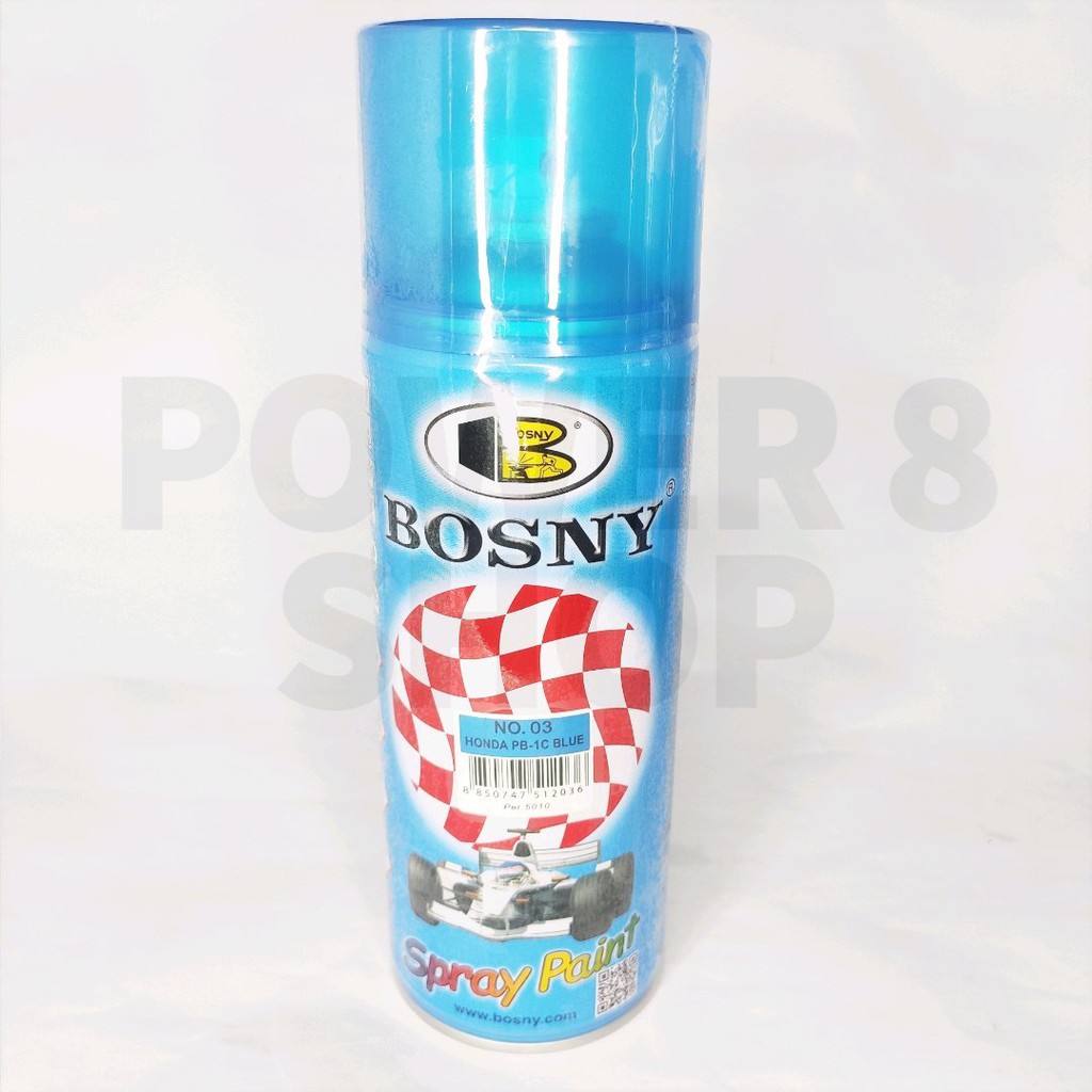 Bosny Acrylic Spray Paint No. 03 Honda PB-1C Blue | Shopee Philippines