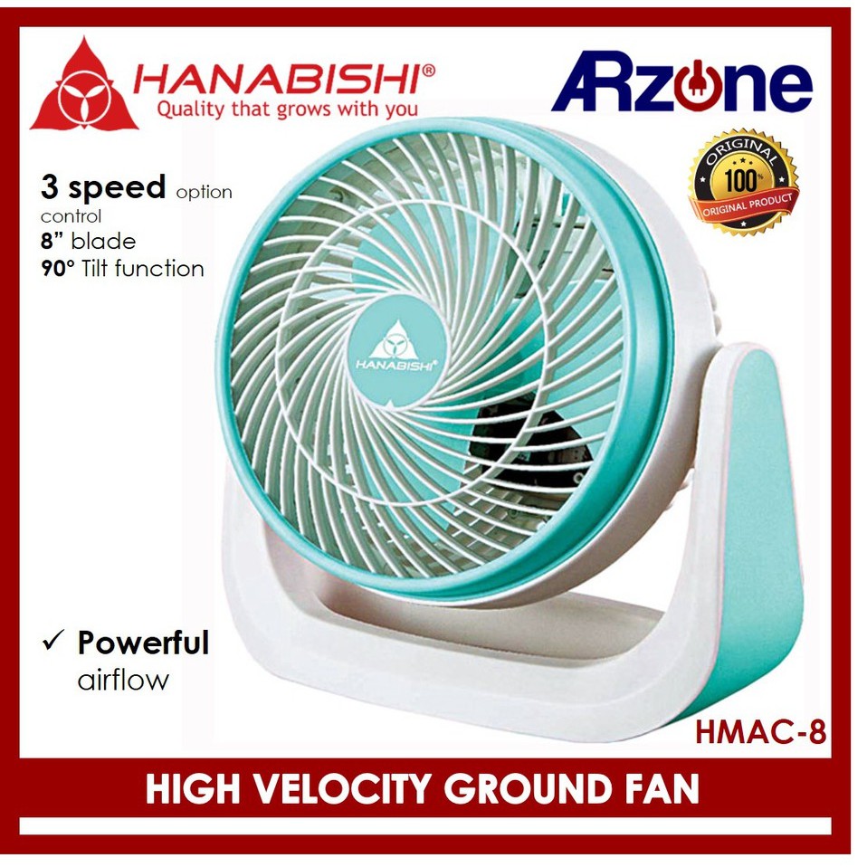 HANABISHI ORIGINAL 8inch Macaron Series High Velocity Electric Ground