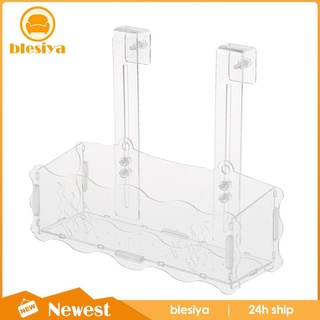 [?M2-Blesiya] Aquarium   Tank Acrylic Live Plant Cup Pot Crystal Red Shrimp Holder
