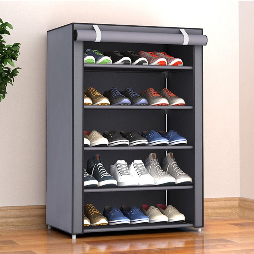 4 5 6 Non Woven Fabric Shoes Rack Shoes Organizer Shoe Racks Shopee Philippines