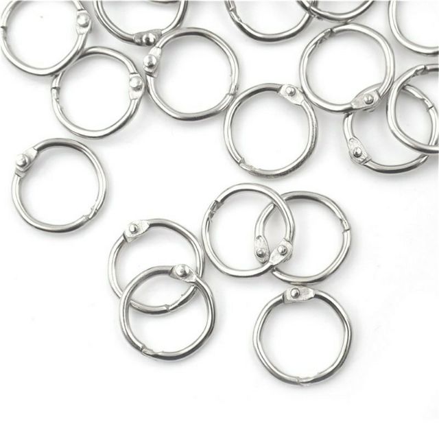 Metal Ring Binder Clip Set 3/4\