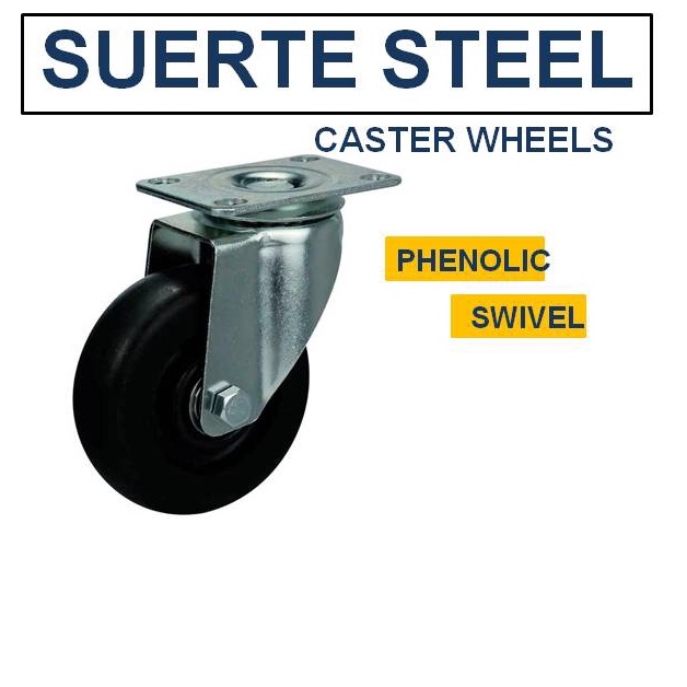 5 Inches PHENOLIC Medium Duty 100kg Load Capacity per Wheel (390106