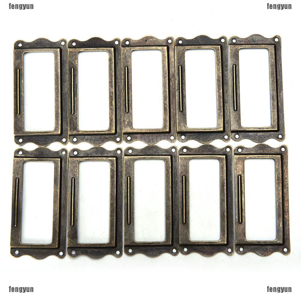 brass name holder