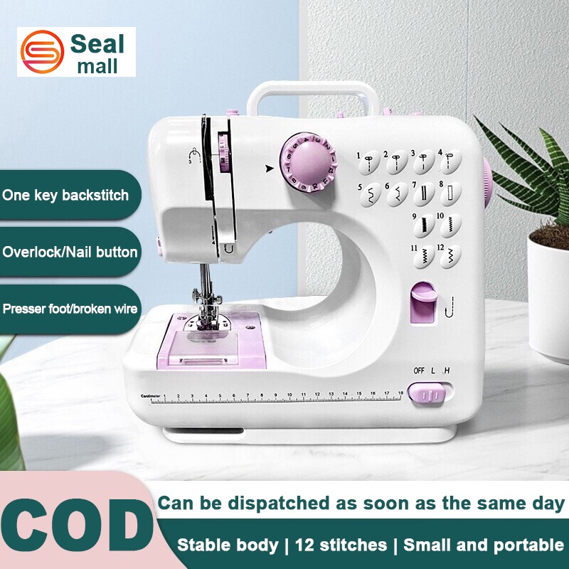 TableTop Sewing MachineElectric Sewing Machine Portable Home 12 Needle