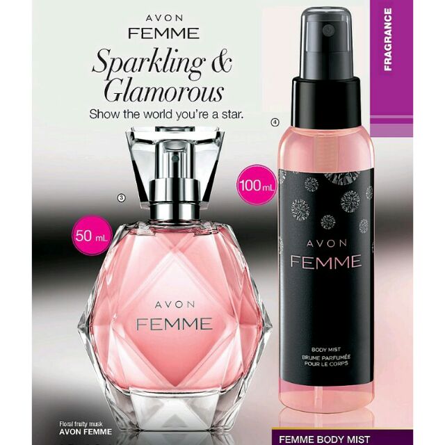 femme parfum avon