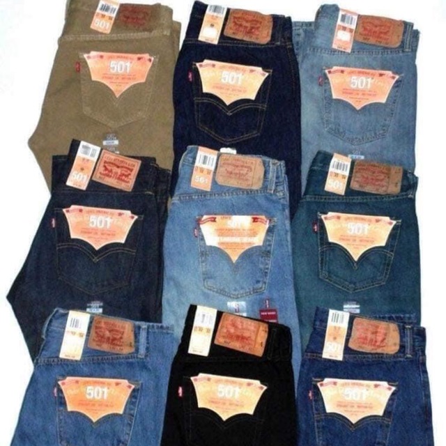 levis jeans colors