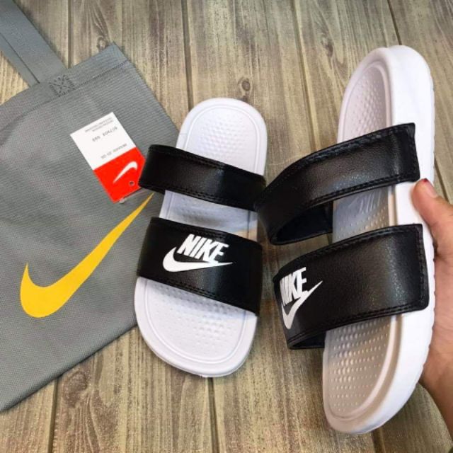 nike slippers 2 straps
