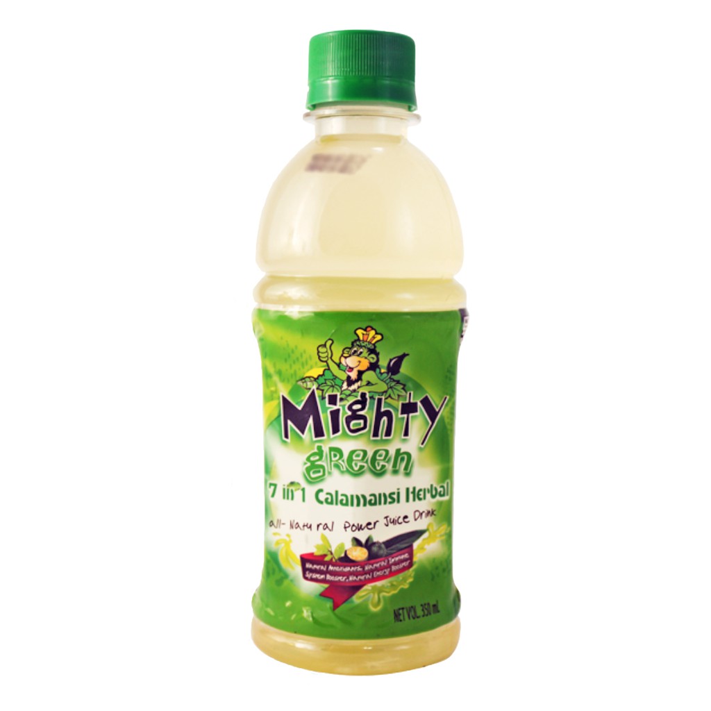Mighty Green 7 in 1 Calamansi Herbal Drink 350 ml Shopee Philippines